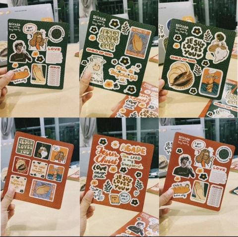 Bộ Stickers By Tàng Mật Ong