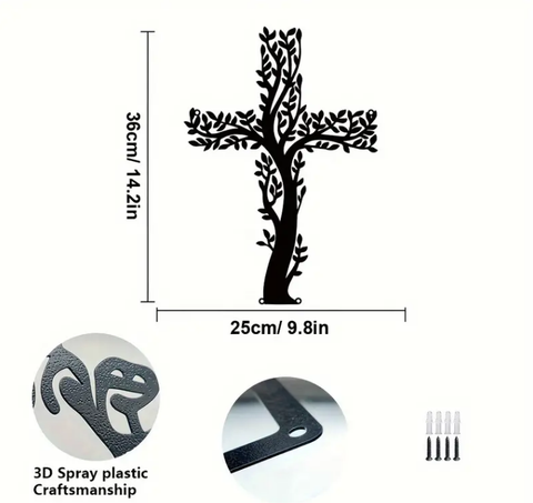 Thập tự giá Cây Sự Sống Kim Loại, Decor rất đẹp