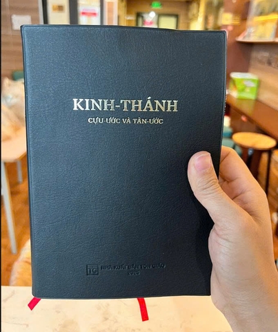 Bản Dịch 1925 Kinh Thánh Tiếng Việt Trọn Bộ Khổ Lớn 14,5x21Cm (Bìa Đen)