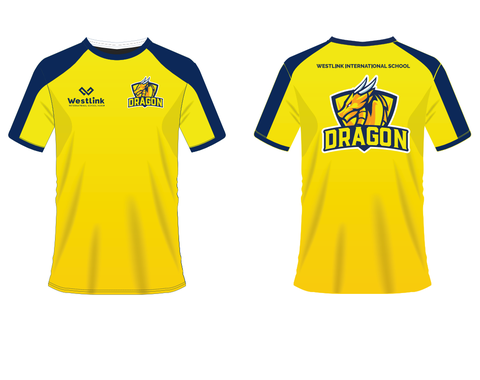 T-Shirt house - Yellow