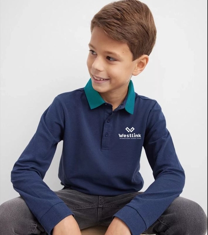 WIS - Long-sleeve polo shirt (Áo Polo dài tay)