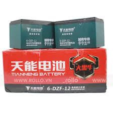 BỘ 4 ẮC QUY XE ĐẠP ĐIỆN 12A