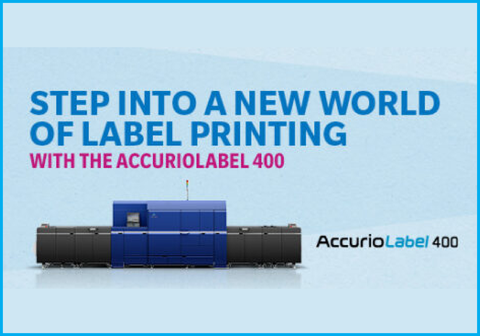 Konica Minolta pushing boundaries with AccurioLabel 400 press launch
