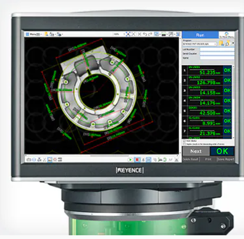 Image Dimension Measurement System