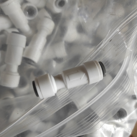 Van một chiều thẳng - Nối nhanh ống phi 6mm dùng cho máy lọc nước RO gia đình
