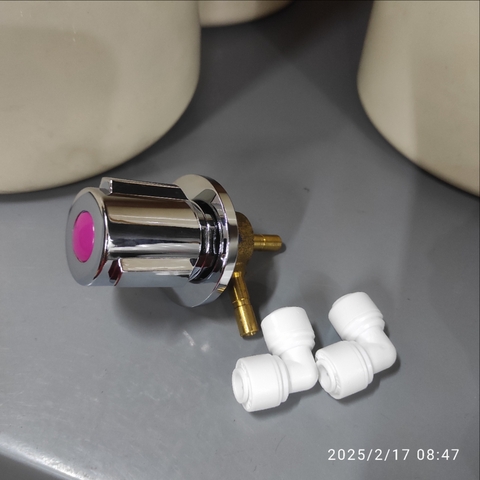 Củ khóa xoay - Nóng (đỏ) dùng cho cây lọc nước nóng lạnh gia đình