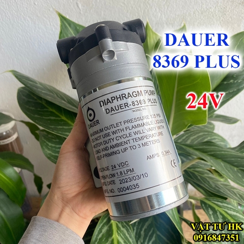 Bơm máy lọc nước DAUER 8369 plus (24V) dùng cho máy lọc nước RO gia đình