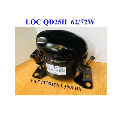 Lốc lạnh cây nước QD25H - 62/72W, block làm lạnh
