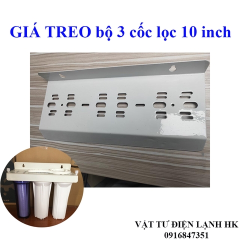 Giá treo bộ 3 cốc lọc 10