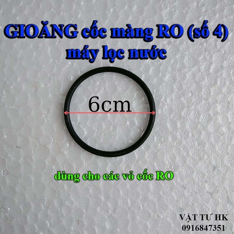 Gioăng cốc RO dùng cho cốc màng ro máy lọc nước ro gia đình