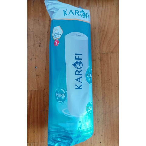 Lõi lọc thô số 2 than hoạt tính dùng cho máy lọc nước ro KAROFI