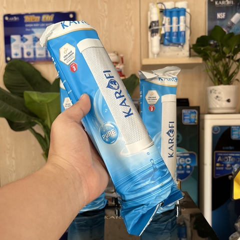 Lõi lọc thô số 3 PP 1 micron dùng cho máy lọc nước ro KAROFI