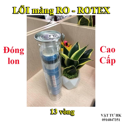 Lõi lọc số 4 ROTEX 13 vòng đóng lon, màng RO dùng cho máy lọc nước ro gia đình