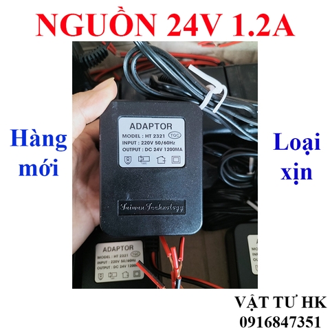Nguồn adapter 24V 1.2A dùng cho máy lọc nước RO gia đình