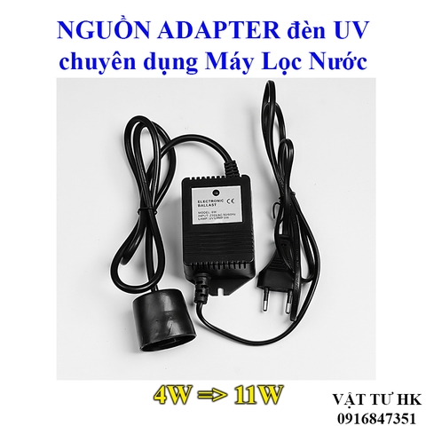 Nguồn đèn UV 4-11W (4 chân) dùng cho máy lọc nước ro diệt khuẩn