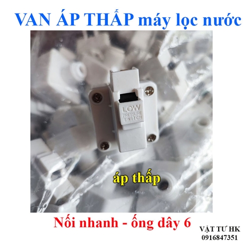 Van áp thấp dùng cho máy lọc nước RO gia đình