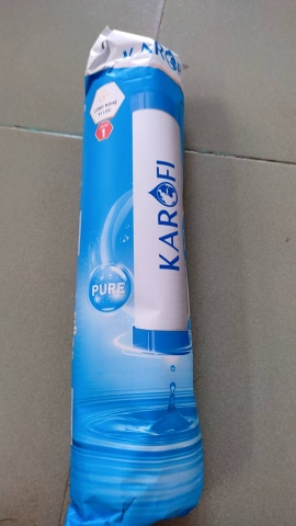 Lõi lọc thô số 1 PP 5 micron dùng cho máy lọc nước ro KAROFI