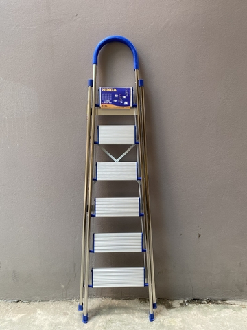 Thang ghế gia đình inox NiNDA loại 6 bậc