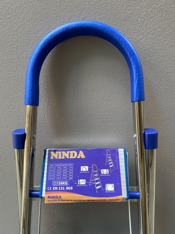 Thang ghế gia đình inox NiNDA loại 6 bậc