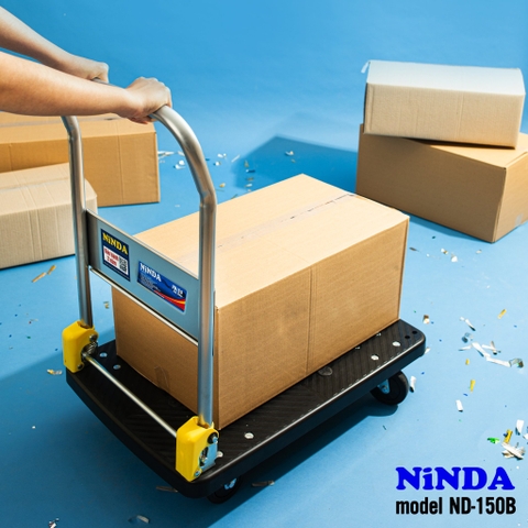 Xe đẩy hàng Ninda ND-150B tải 120KG