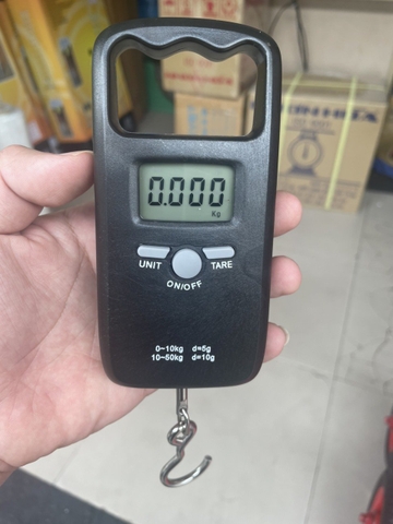 Cân móc treo mini cầm tay NiNDA SN50T tải trọng 50kg nhỏ gọn