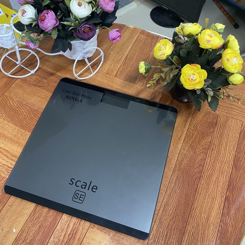 Cân sức khỏe điện tử NiNDA Scale đen