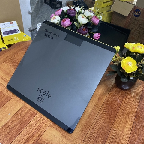 Cân sức khỏe điện tử NiNDA Scale đen
