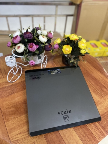 Cân sức khỏe điện tử NiNDA Scale đen