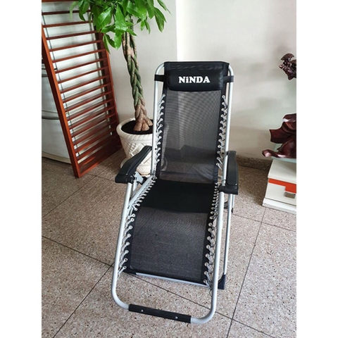 Ghế xếp thư giãn NiNDA G830 Khóa kim loại, tải trọng cao.