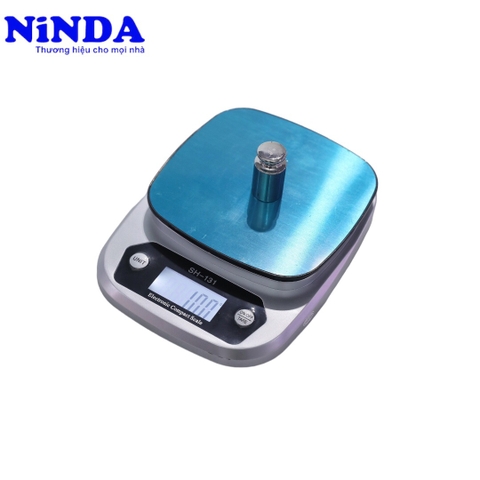 Cân điện tử nhà bếp, cân tiểu ly NiNDA SH-131 tải 5kg/0.5g