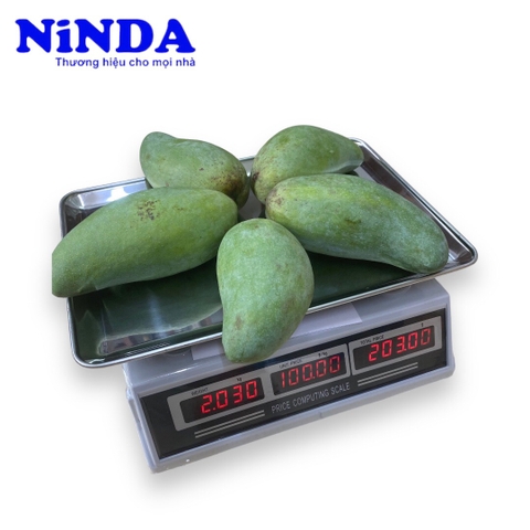 Cân điện tử tính tiền UTE UPA-Q tải 30kg, tính tiền tiện lợi