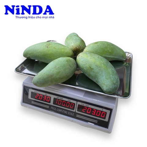 Cân điện tử tính tiền UTE UPA-Q tải 30kg, tính tiền tiện lợi