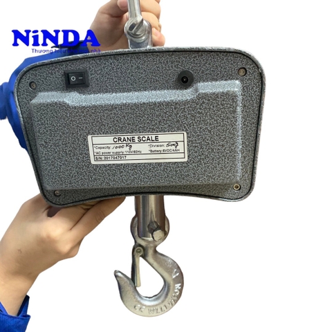 Cân móc treo điện tử OCS-B tải 1 tấn/500g