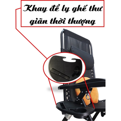 Khay Để Ly, Để Điện Thoại Dành Cho Ghế Xếp Thư Giãn