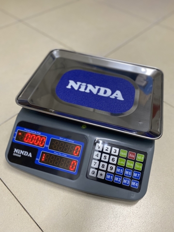 Cân điện tử tính giá tiền NiNDA SN168 cân tối đa 40kg