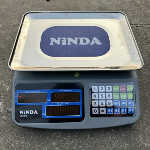 Cân điện tử tính giá tiền NiNDA SN168 cân tối đa 40kg