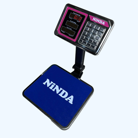 Cân điện tử 100kg NiNDA SNG-100T tính giá cân thực phẩm, cân bán hàng