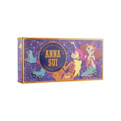 ANNA SUI - SET (Fantasia EDT 5ml + Mermaid EDT 5ml + Sceret Wish EDT 5ml + Sky EDT 2x5ml + Cosmenc Pouch)