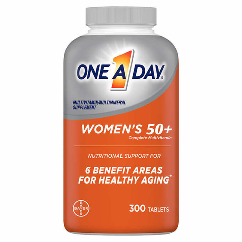 Viên Uống Vitamin Tổng Hợp One A Day Women's 50+ Healthy Advantage Multivitamin