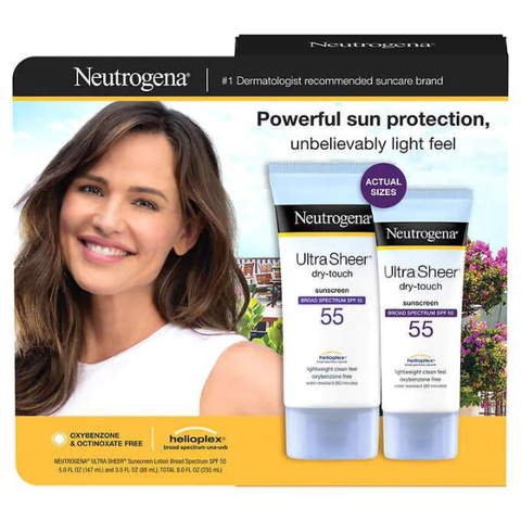 Kem Chống Nắng Neutrogena Ultra Sheer Dry-Touch Sunscreen Broad Spectrum SPF 55