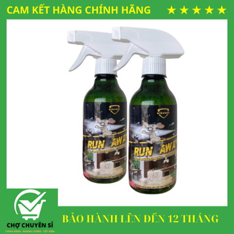 Xịt Đuổi Chuột Run Away - Giải Pháp Đuổi Chuột Thế Hệ Mới