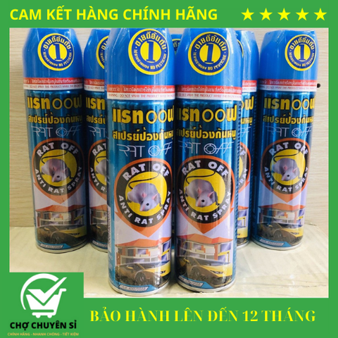 Xịt Đuổi Chuột Thái Lan - Hiệu Quả Lên Đến 6 Tháng