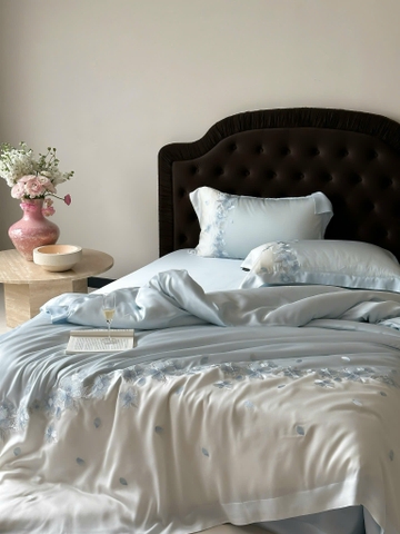 ✨ 𝐇𝐎𝐔𝐒𝐄 𝐁𝐄𝐀𝐔𝐓𝐈𝐅𝐔𝐋 | TENCEL EMBROIDERY SUMMER SET