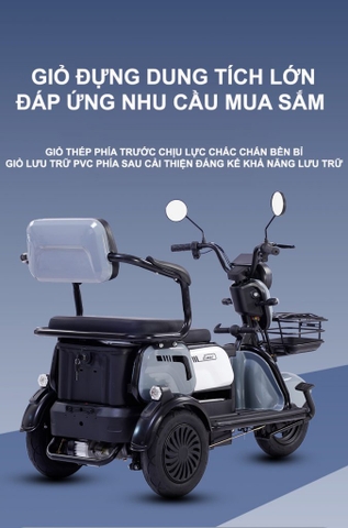 XE ĐIỆN 3 BÁNH – HINATA D2