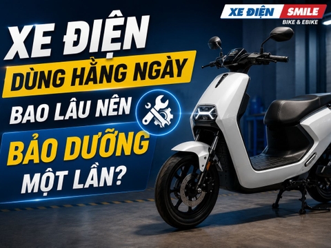 Xe Điện Dùng Hằng Ngày Bao Lâu Nên Bảo Dưỡng Một Lần?