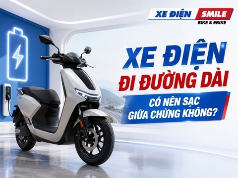Xe Điện Đi Đường Dài Có Nên Sạc Giữa Chừng Không?