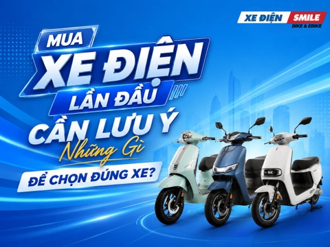 Mua Xe Điện Lần Đầu Cần Lưu Ý Những Gì Để Chọn Đúng Xe?