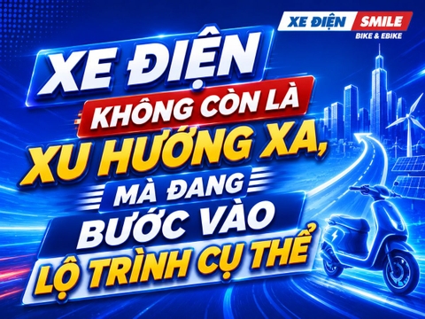 Xe Điện Không Còn Là Xu Hướng Xa, Mà Đang Bước Vào Lộ Trình Cụ Thể
