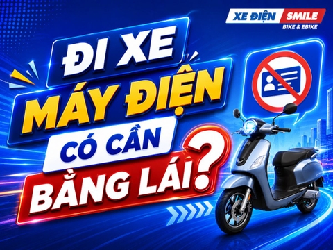 Đi Xe Máy Điện Có Cần Bằng Lái Không? Người Mua Nên Hiểu Trước Khi Chọn Xe