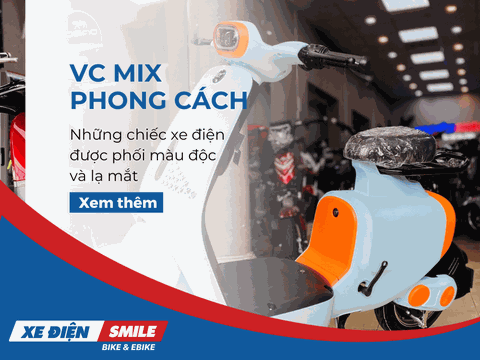 Xe Đạp Điện VC Phiên Bản Mix Dior